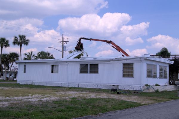Mobile Home Demolition in Cuyahoga Falls