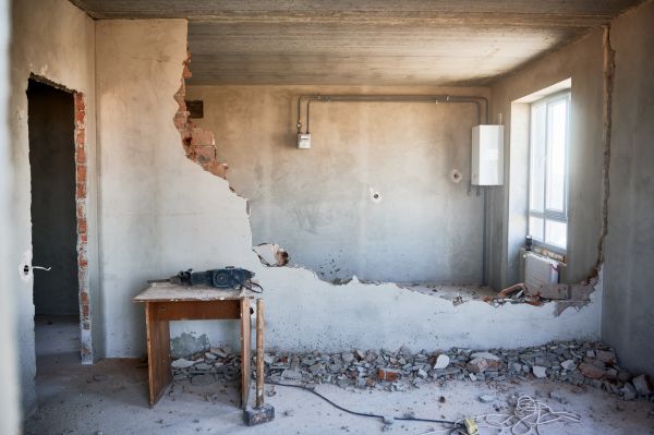 Wall Demolition in Cuyahoga Falls