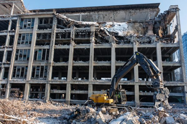 Commercial Building Demolition in Cuyahoga Falls