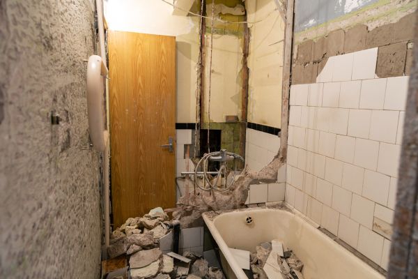 Shower Tile Demolition in Cuyahoga Falls
